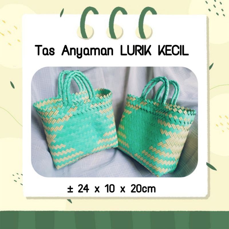 

EDISI LEBARAN (ISI 15TAS) LURIK KECIL / HANYA WARNA HIJAU KUNING / KUNING HIJAU / TAS HAMPERS LEBARAN