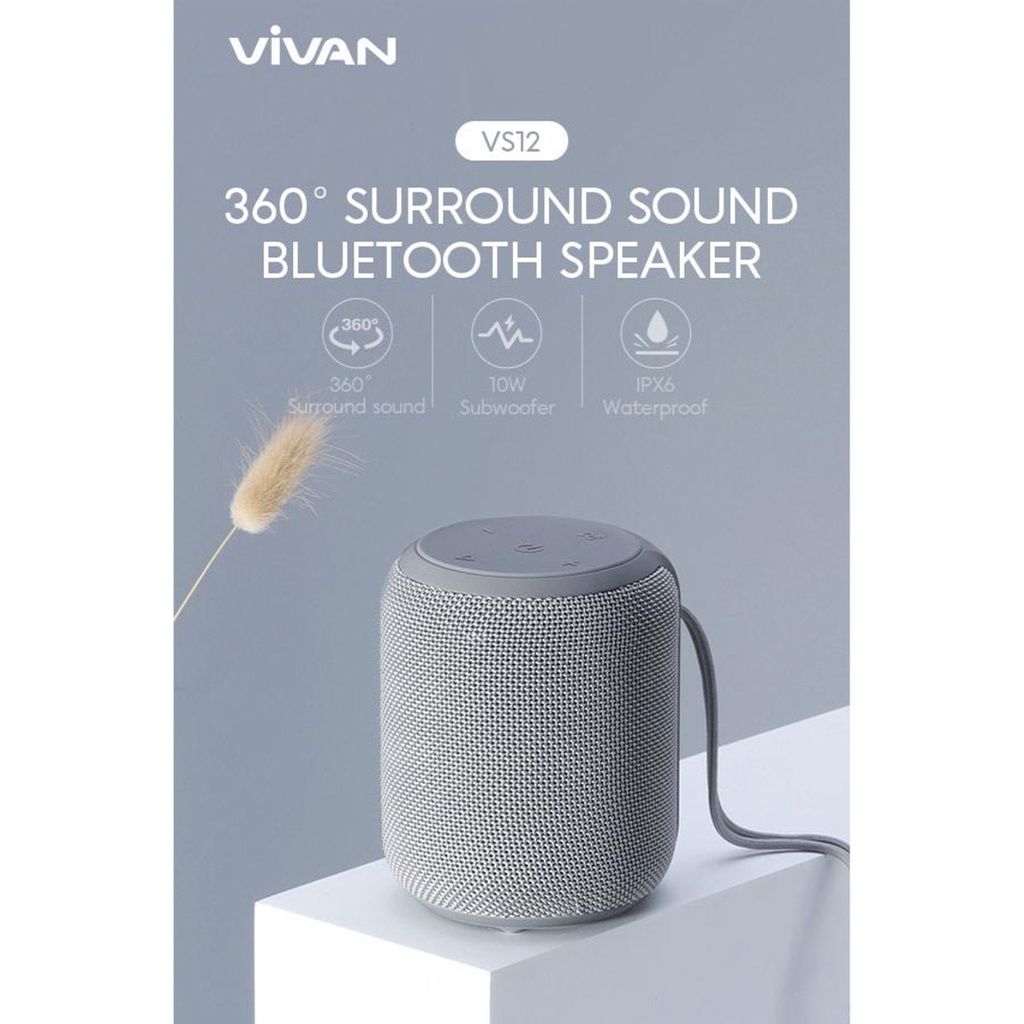VIVAN Speaker Bluetooth VS12 VS15 Spiker Speker Aktif Wireless Lagu Musik Music Audio Mp3 Bass