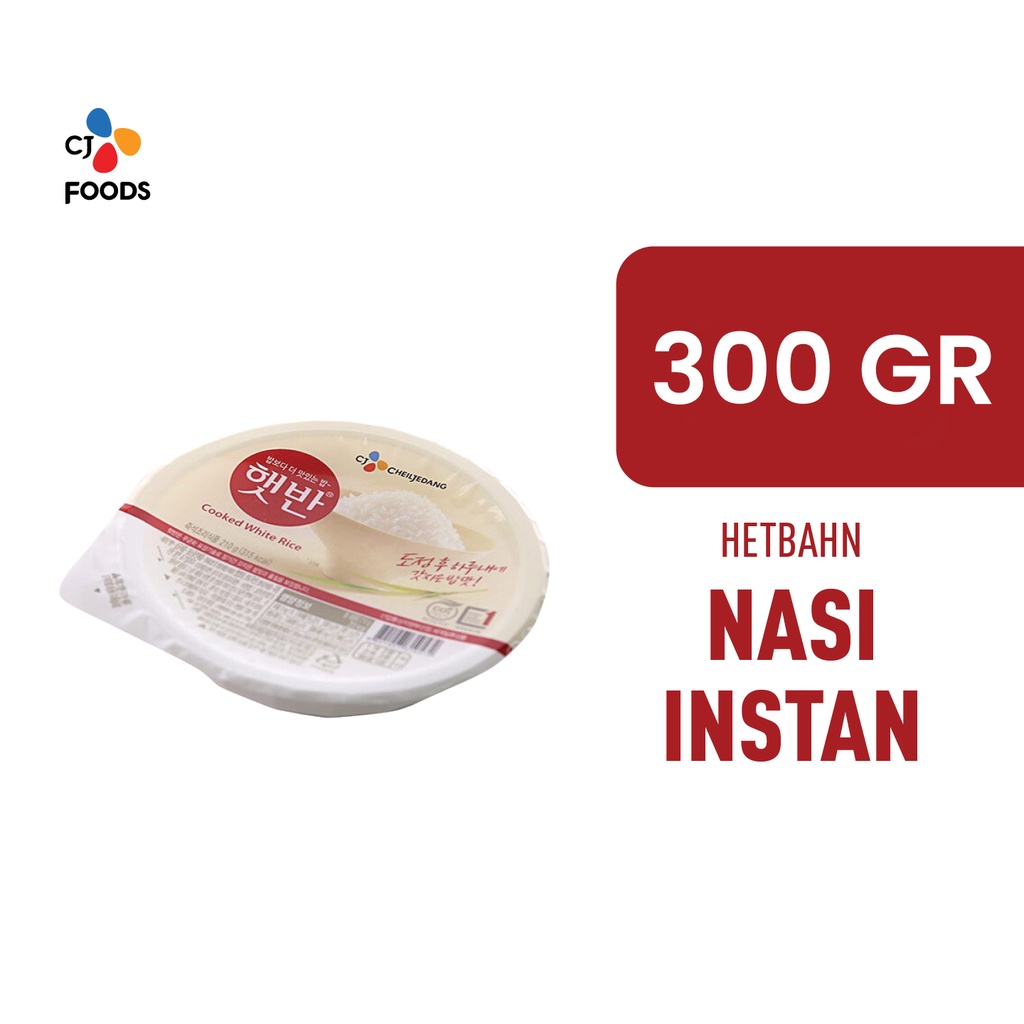 

HETBAHN Nasi Putih Instan 300 Gram