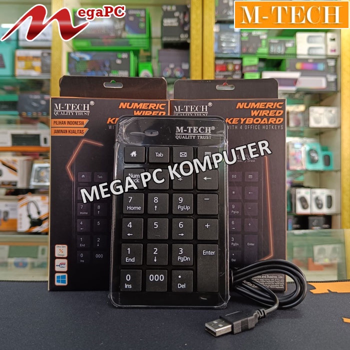 Keyboard Numeric USB M-tech