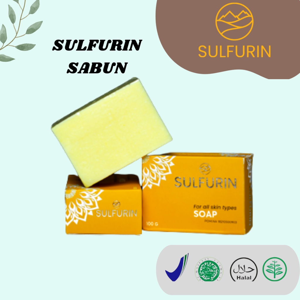 SULFURIN SABUN obat kulit kadas kurap panu gatal selangkangan AMAN BPOM