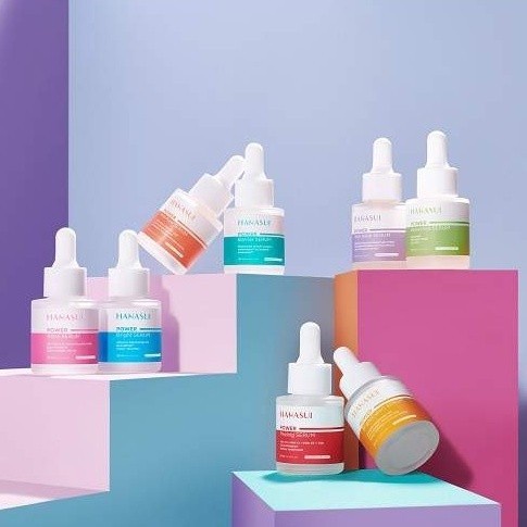 Hanasui Power Serum expert bright anti acne bakuchiol barrier peeling