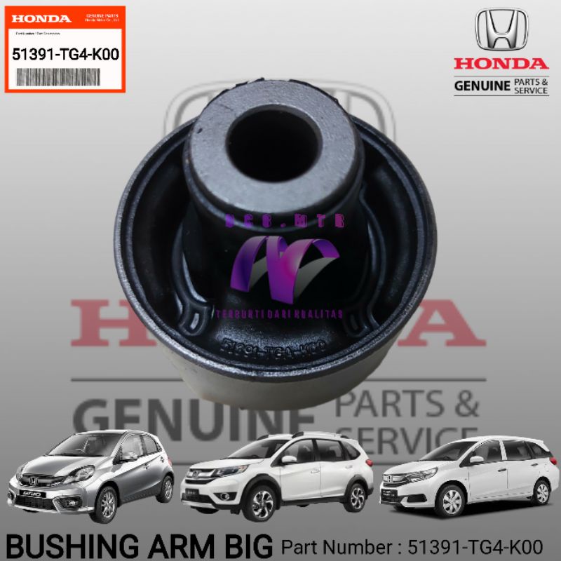 BUSHING ARM BESAR/BUSH LOWER ARM HONDA MOBILIO/BRIO/BRV BR-V ORI