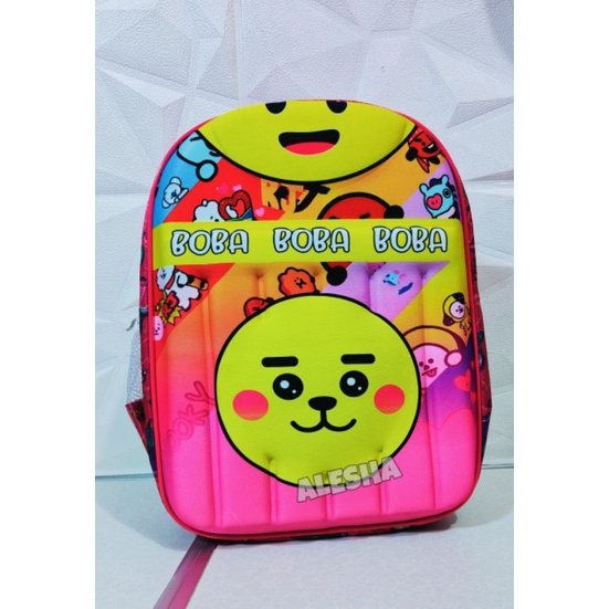 Tas sekolah anak perempuan karakter LOL HELLO KITTY trendy kekinian Tas anak lucu