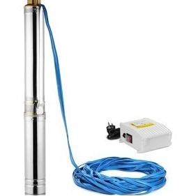 Drakos Submersible Pump 3 Inch 2 Hp Pompa Air Satelit Celup Dan Kabel