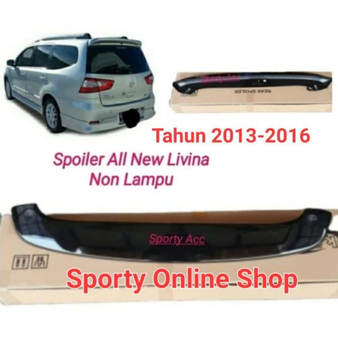 Spoiler All New Livina Non Lamp