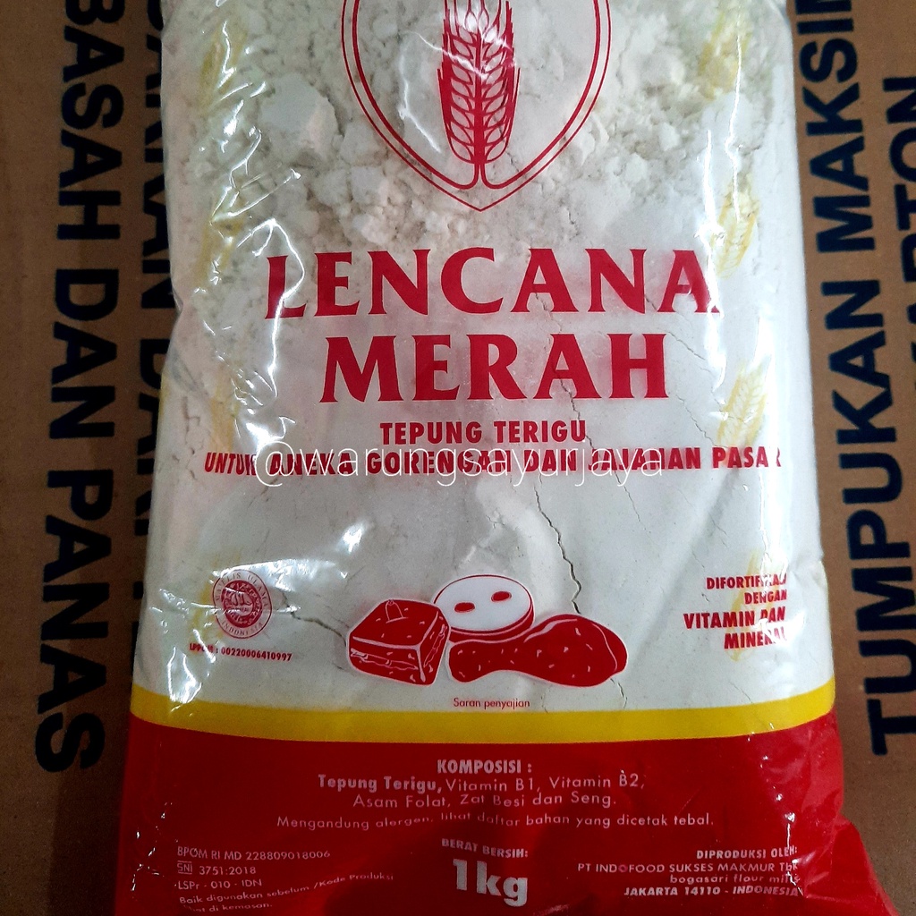 

Lencana Merah Tepung Terigu 1kg