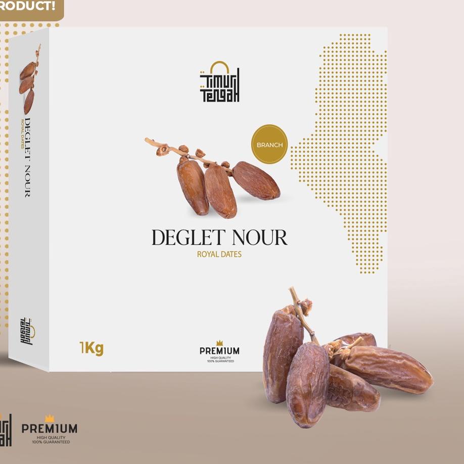 

☛ Kurma Tunisia Tangkai 1kg Timur Tengah Premium Deglet Noor Branch ☛