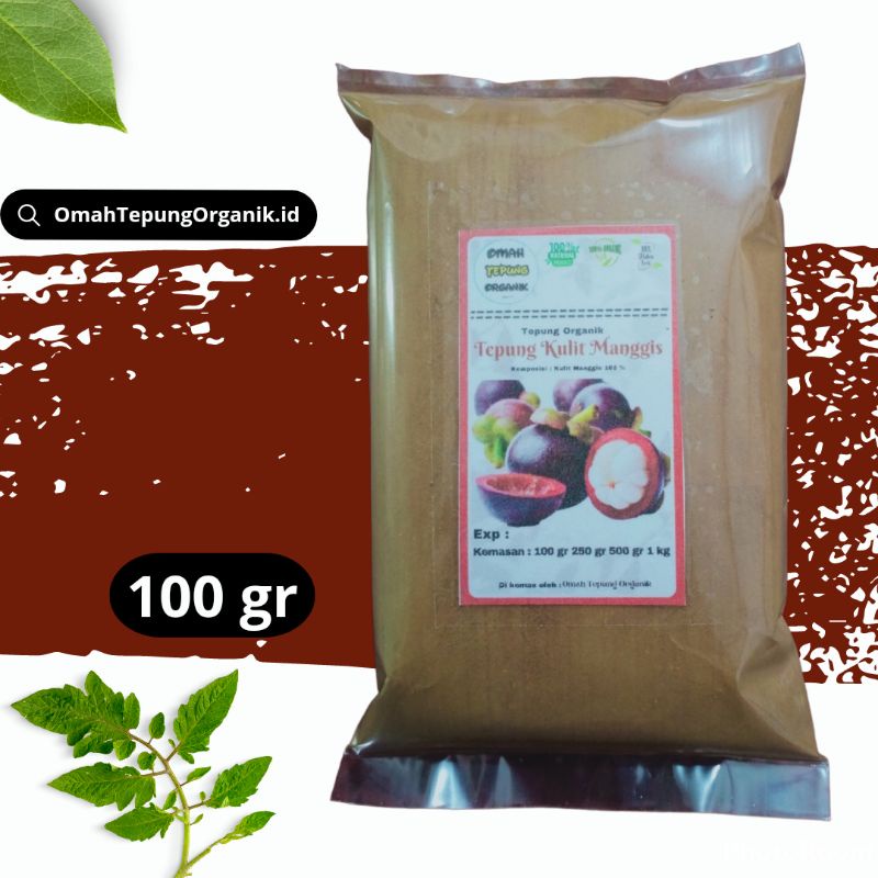 

Tepung Kulit Manggis kemasan 100 gram/Bubuk Kulit manggis kemasan 100 gram/Kulit manggis bubuk kemasan 100 gram/Mangosteen Skin Powder 100 gram/Estrak Kulit Manggis kemasan 100 gram/Mangosteen Skin Flour 100 gram