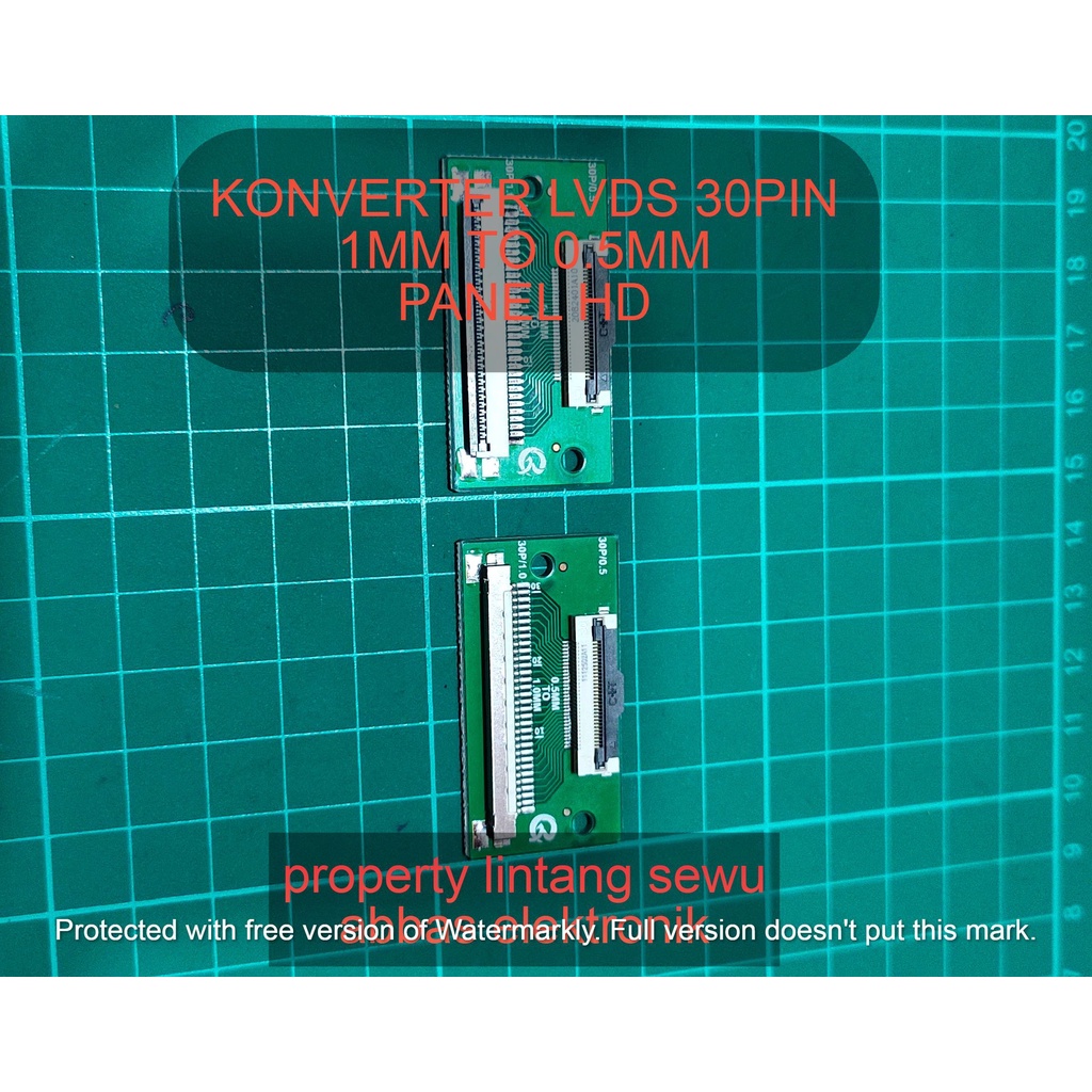 KONVERERTER 0.5MM TO 1.0MM CONVERTER LVDS 1MM TO 0.5MM BESAR KE KECIL KONVERTER HD 30 PIN BESAR KE KECIL 1 MM TO 0,5 MM 0.5 MM