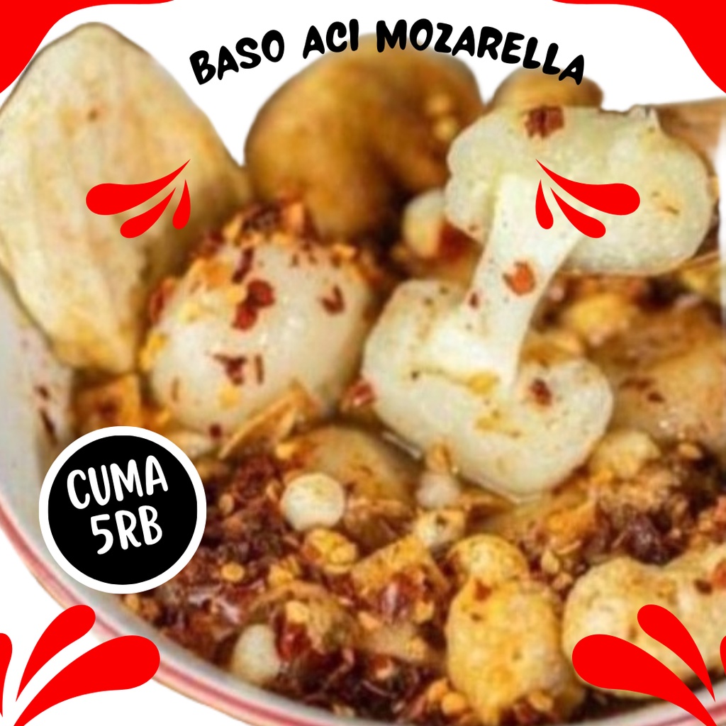 baso Aci Mozarella baso Aci isi mozarella termurah