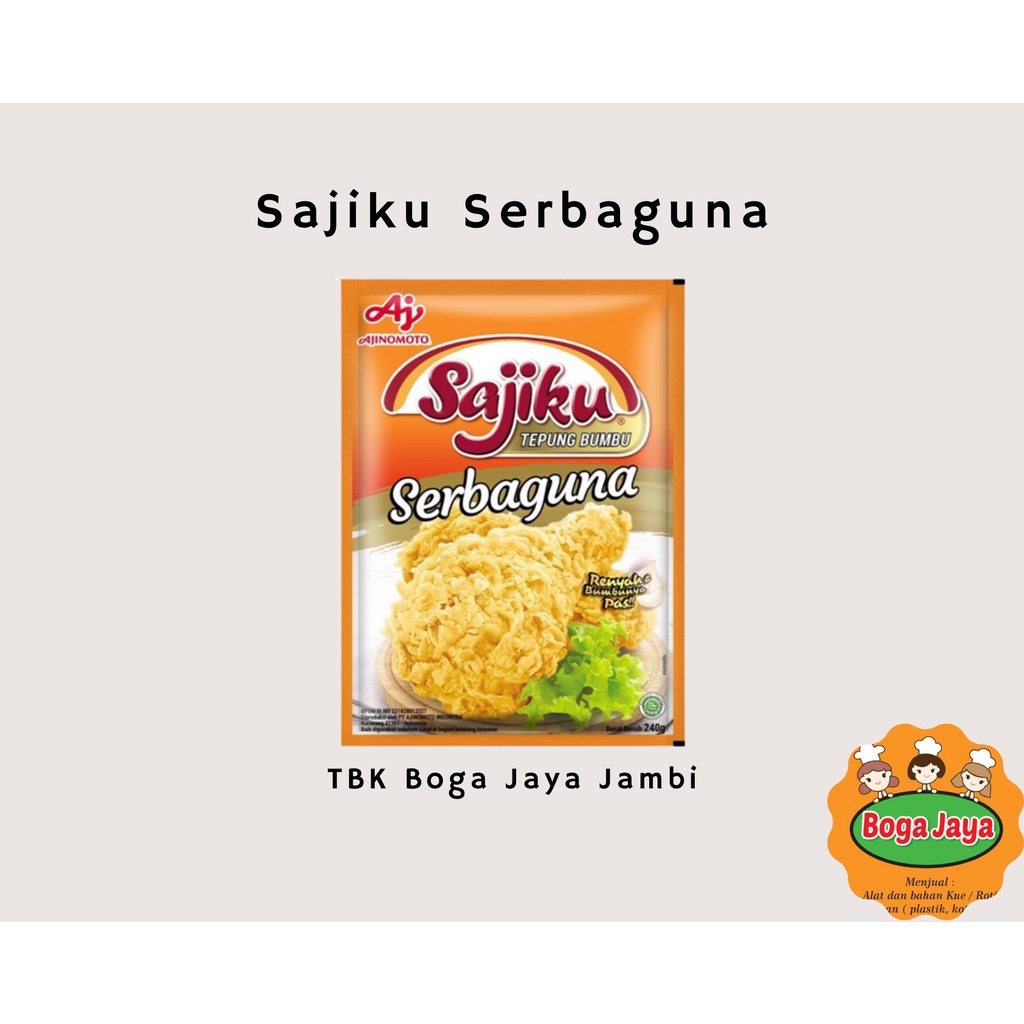 

SAJIKU TEPUNG BUMBU SERBAGUNA [KEMASAN 220gr]
