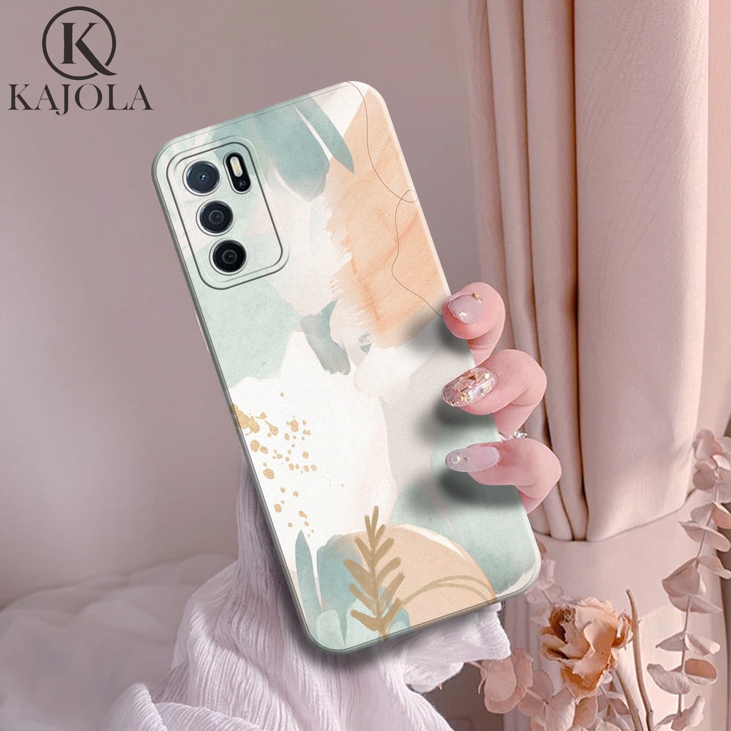 Case Hp Oppo A16 - Case Motif Art  - Silicon Hp - Kesing Hp Oppo A16  - Cover Hp - Aksesoris Handpho