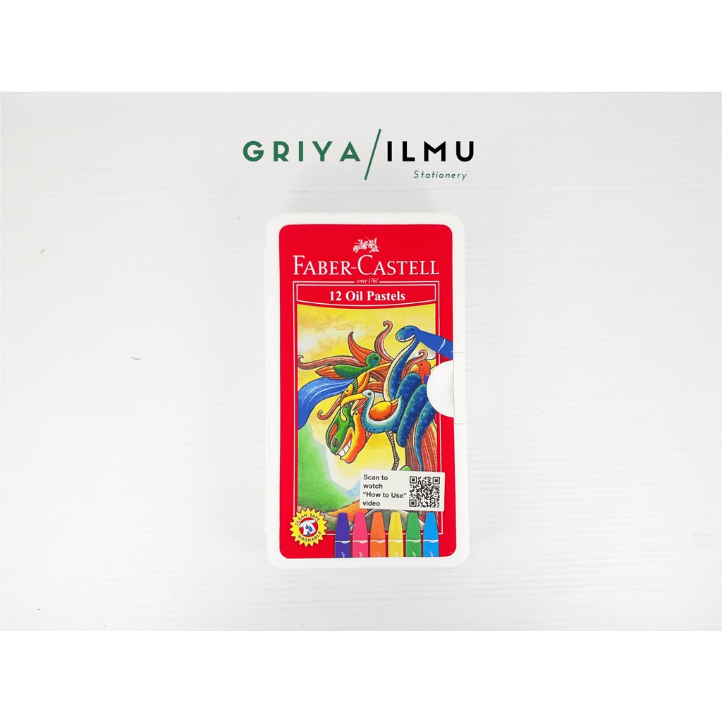 

Krayon/Oil Pastel Hexagonal FABER CASTELL 12 Warna (0261870)