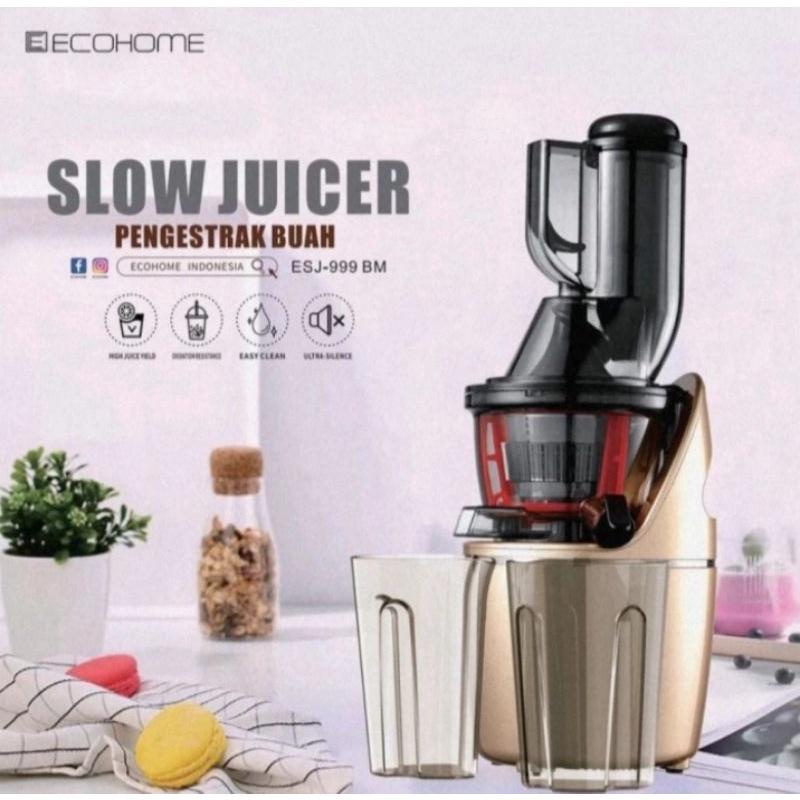 Ecohome Juicer Ecohome ESJ-999BM Slow Juicer Big Mouth