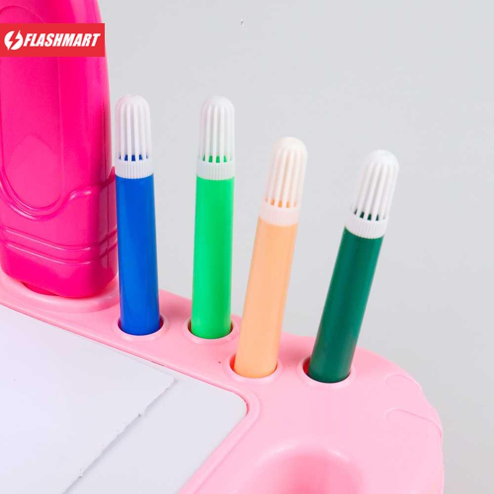 Flashmart Meja Bermain Anak LED Projector Art Drawing Board - WBP23