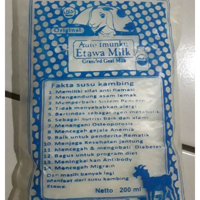 

susu kambing etawa