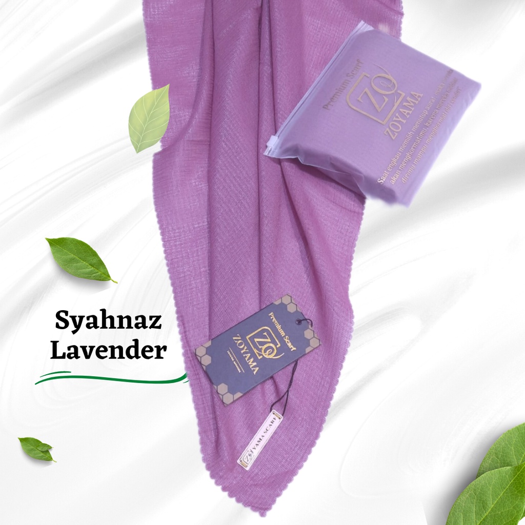 ZOYAMA - Jilbab segiempat - hijab Corn Glitter glamour jumbo - Hijab Pesta Polos Syari