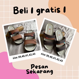 (TANPA KARDUS) SLOP BOY1 SANDAL PRIA TAMPAN BOY TERVIRAL POPULER SANDAL COWOK CASUAL TERMURAH TERLARIS GRATIS ONGKIR