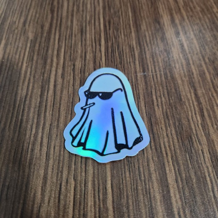 

Sticker Hologram Anime - PSH1554 - Ghost