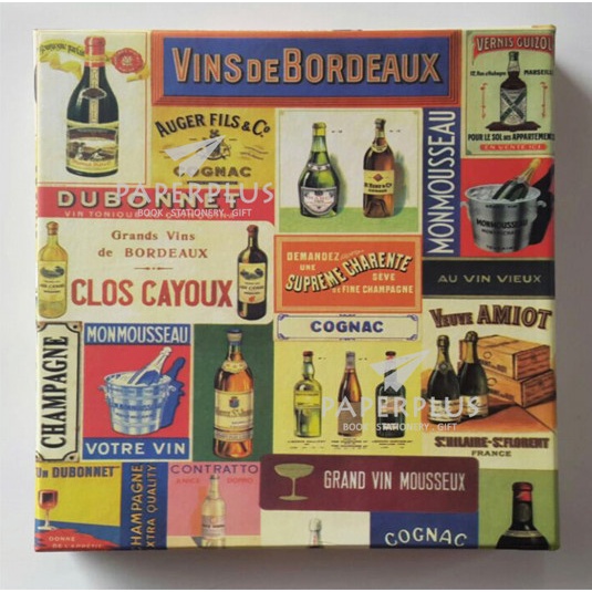 

⭐BISA COD⭐ Kotak Kado / Kotak Hadiah / Gift Box Jumbo Type B Vintage WISKI