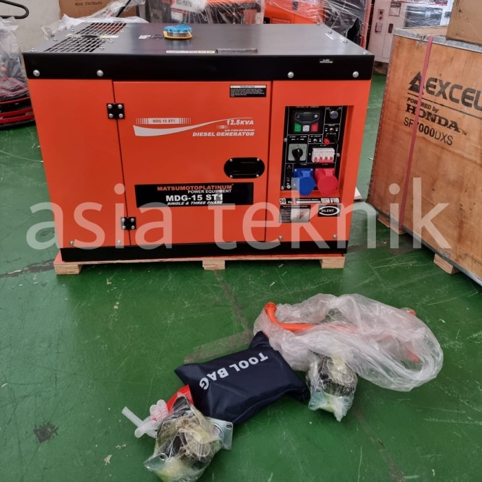 Genset silent diesel 15 kva Matsumoto Heavy Duty