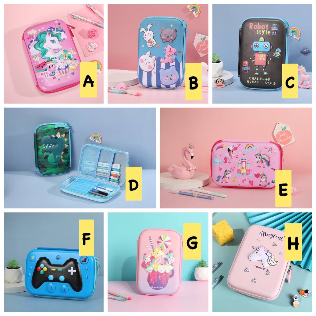 

Pencil Hardcase Lebar Motif Baru