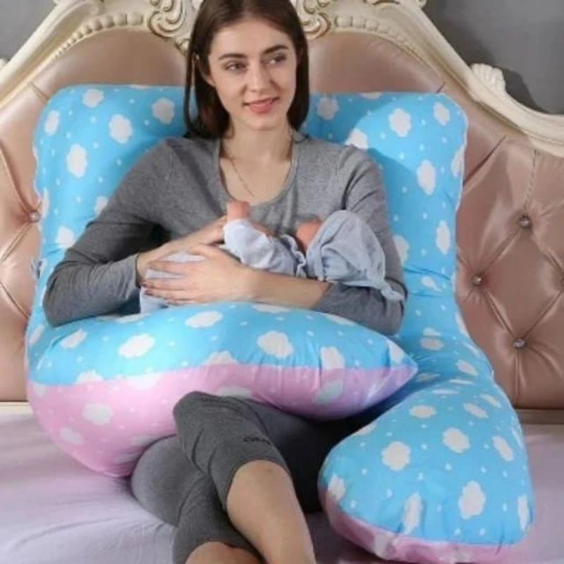 [rumahbayipdg] BANTAL IBU HAMIL DAN MENYUSUI MULTIFUNGSI 2IN1 / MATERNITY PILLOW / SOLUSI IBU HAMIL