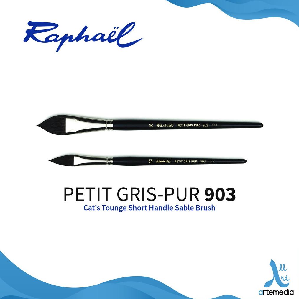 

Kuas Lukis Raphael 903 Cat Tongue Petit Gris Extra Pur Squirrel Brush