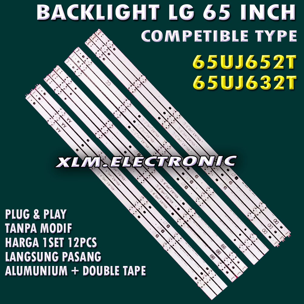 BACKLIGHT TV LED LG 65UJ652T  65UJ632T 65UJ652  65UJ632 65UJ 65 INCH IN