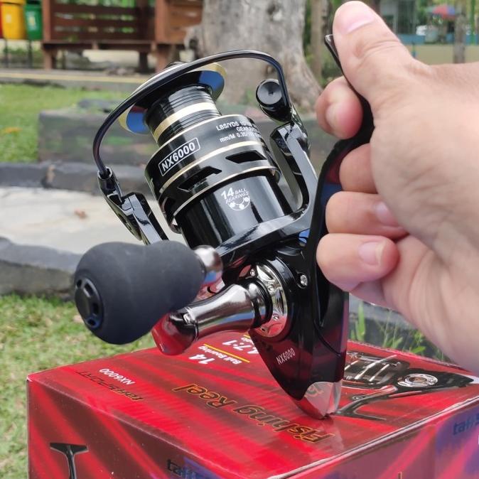 Reel 6000 Gulungan Pancing TaffSPORT NX6000 Metal Fishing Reel NX6000