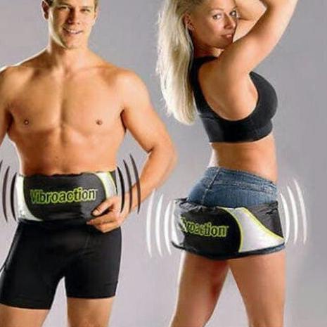 ➳ SABUK GETAR PENGHANCUR LEMAK TUBUH VIBROACTION ❀