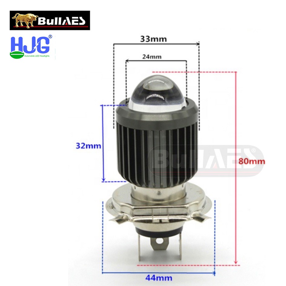 Bohlam Led H4 Laser Hi/Loo 18 Watt I Bulb H4 Laser Led