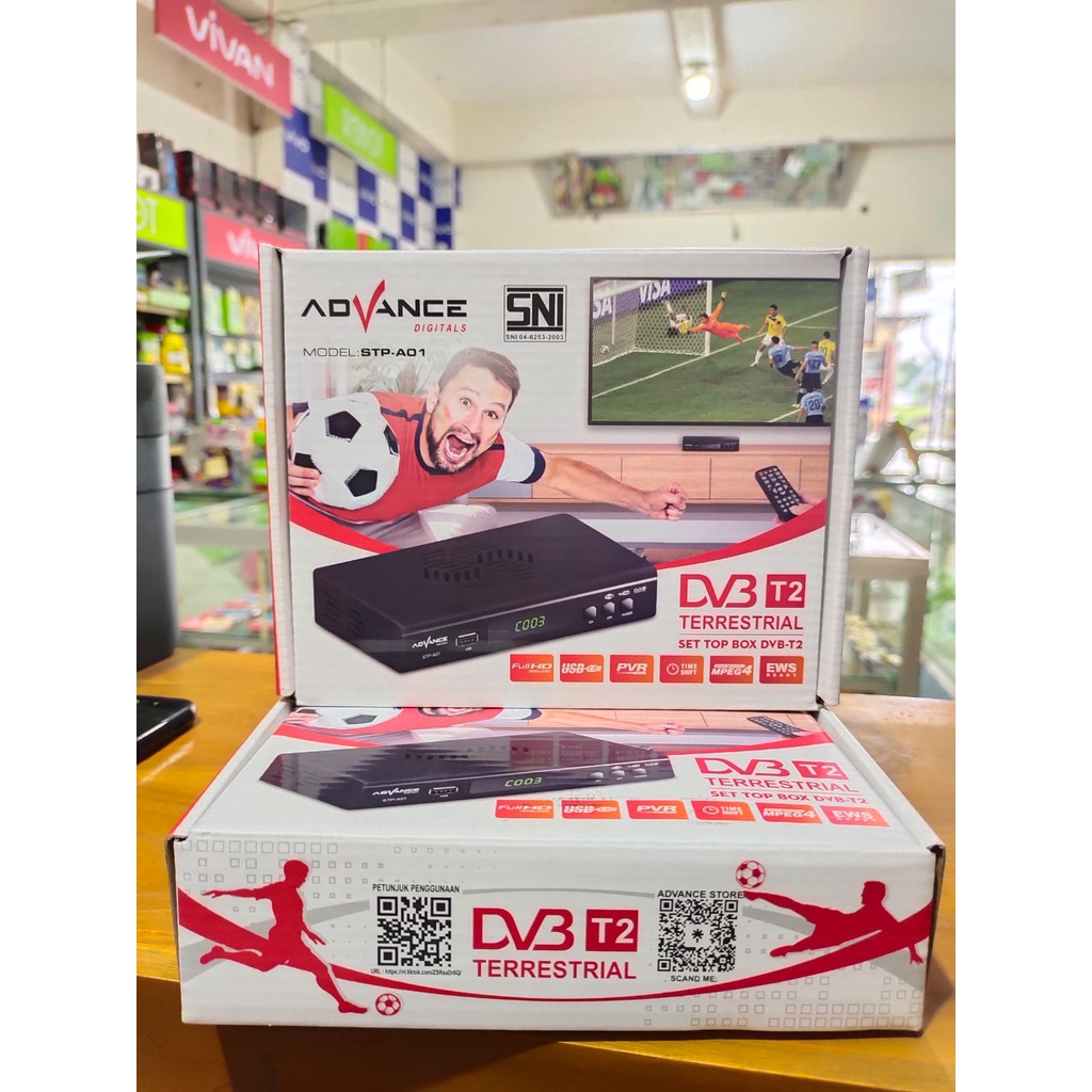 ADVANCE SET TOP BOX ADVANCE STB DV3-T2 STP-A01