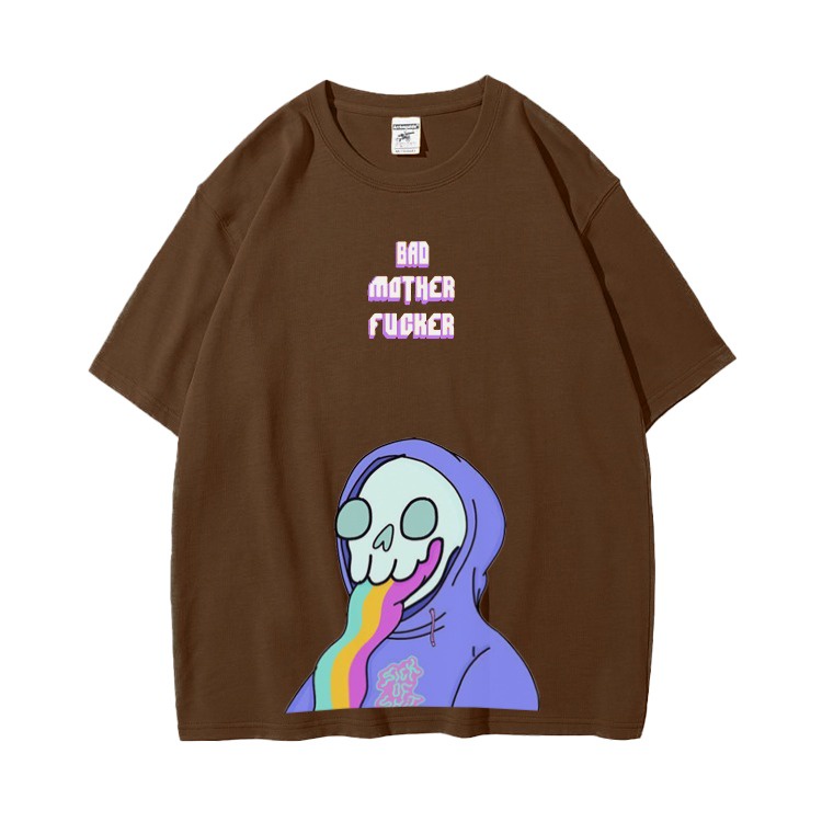 Mokokomo Kaos T-shirt BMF Alien Oversize Atasan Oversize Unisex