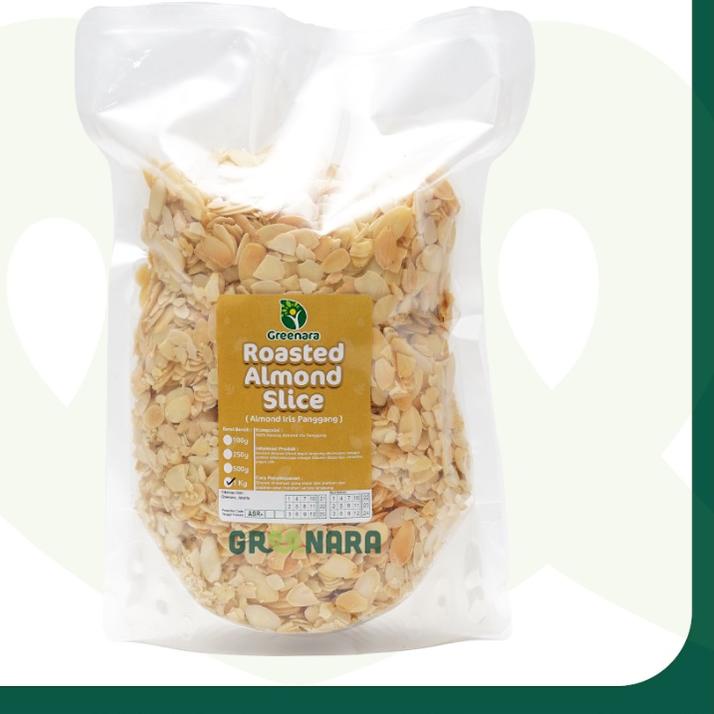 

☪ Roasted Almond Slice 1kg / Almond Slice Panggang 1kg ♝