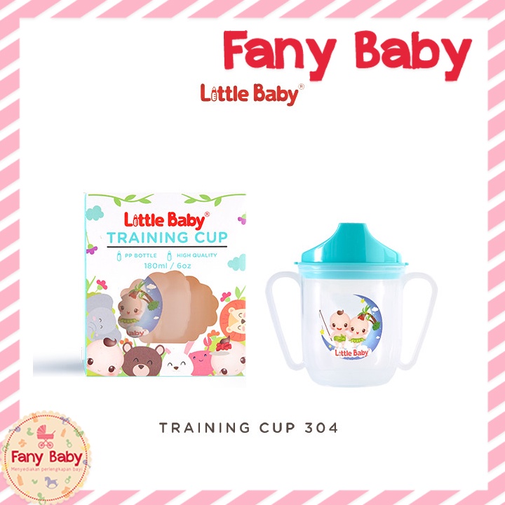 LITTLE BABY TRAINING CUP 180ML [ TIPE 304 ]