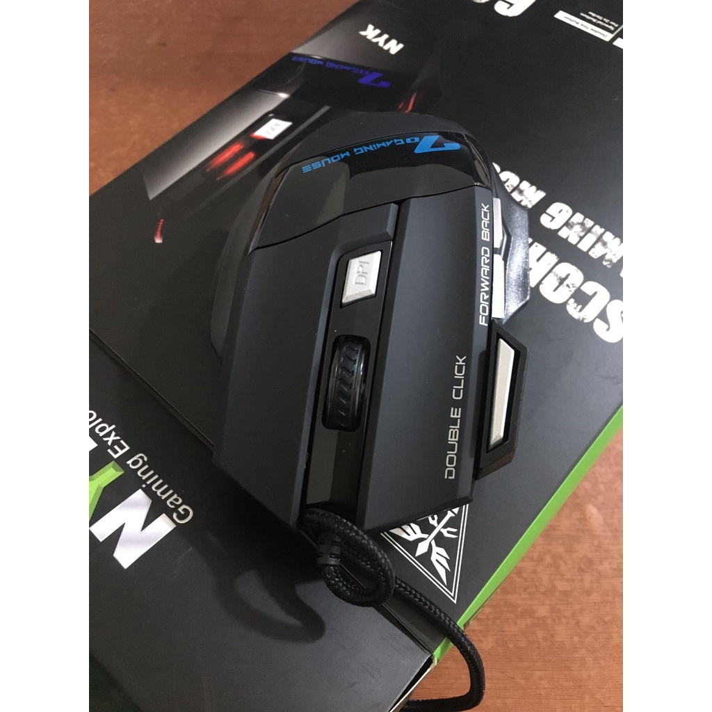 NYK G-07 Mouse Gaming 7D USB with LED - Hitam