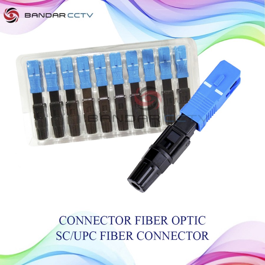 Fast Connector SC-UPC / Connector Fiber Optic (HARGA PER BIJI)