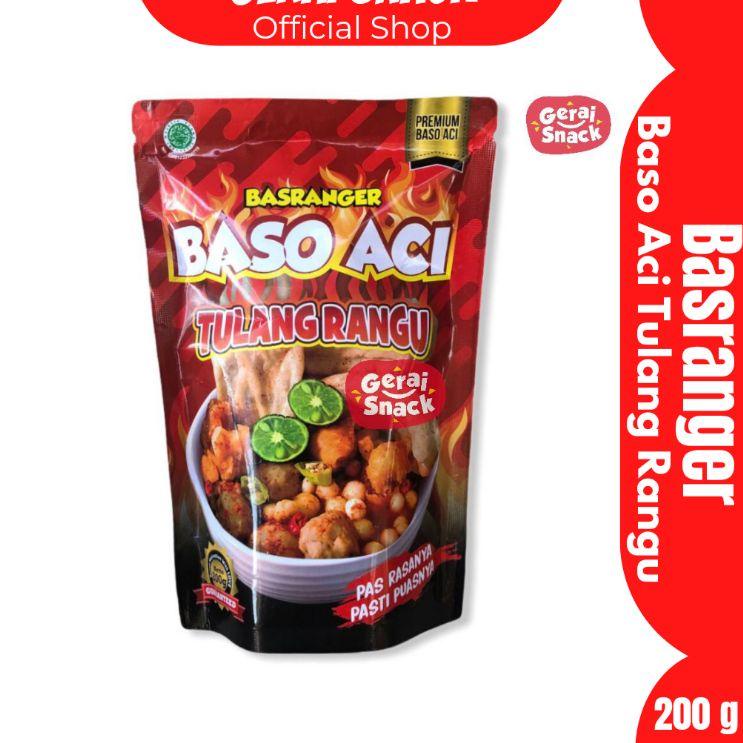 

(COD )NEW_PRODUCT Baso Aci Basranger Tulang Rangu Pedas Extra Jeruk Limau (200gr)