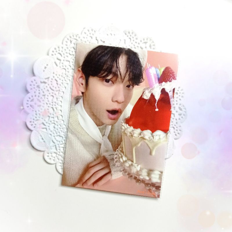 [Ready stock] Soobin TXT birthday pouch mpc photocard kue cake bundle