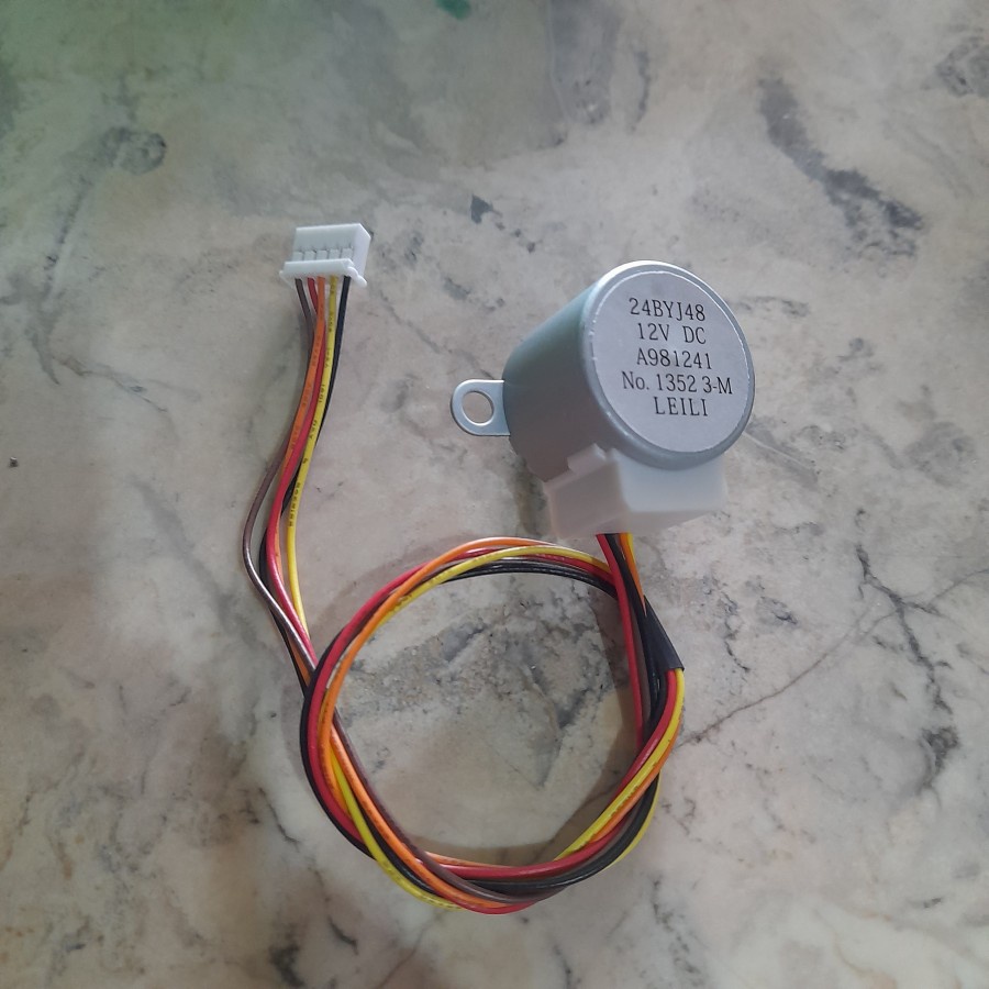 Motor swing AC Sharp 24BYJ48 12V DC