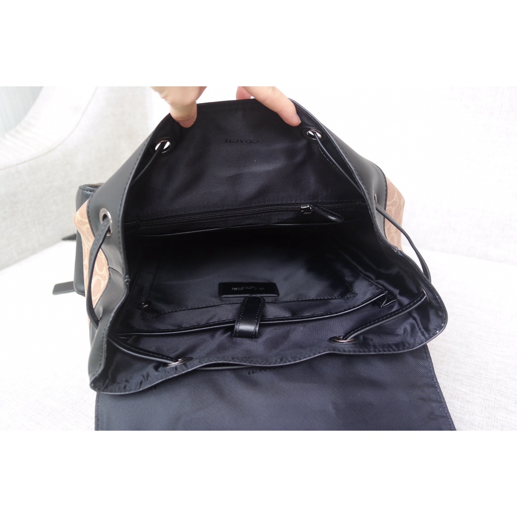 （Shopee live）40344-8 COACH 40344   Black Backpack Mountaineering Bag   beibao