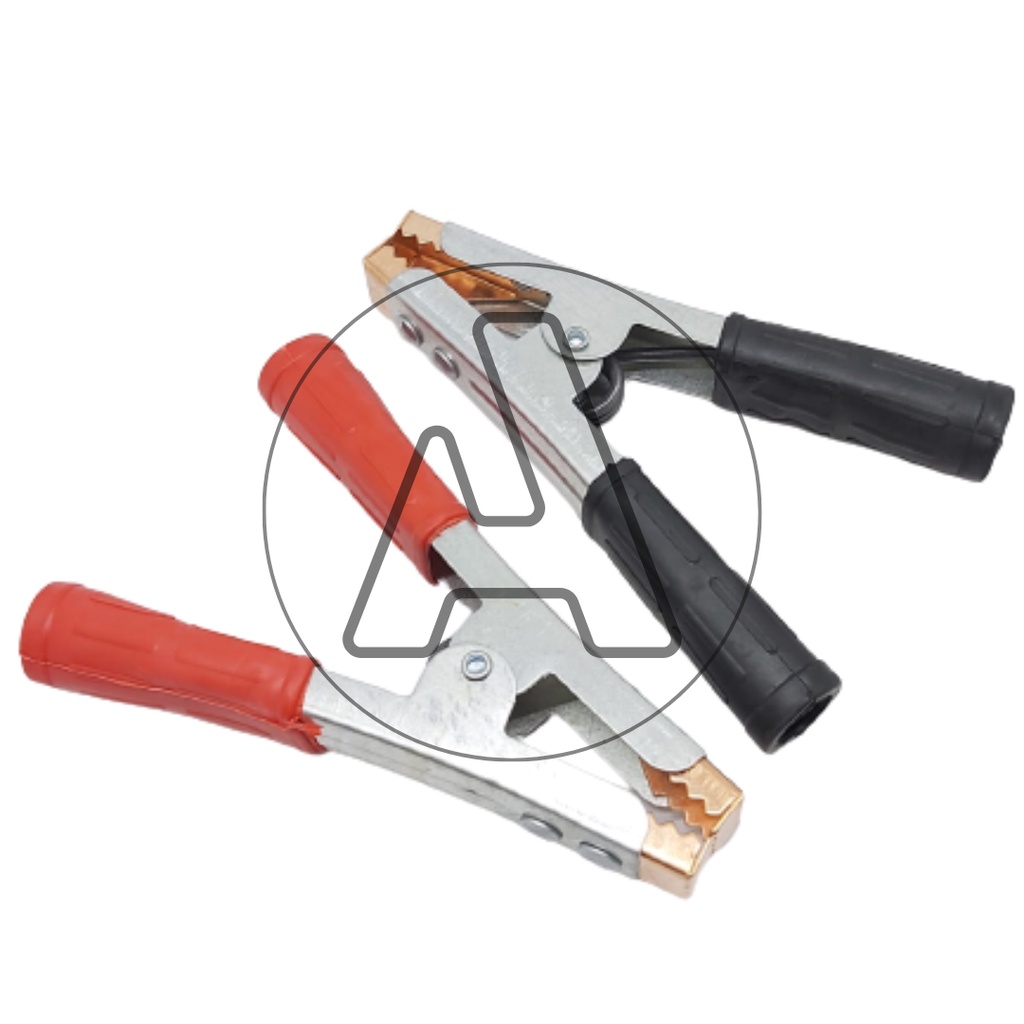 Jepitan kepala karet jumper aki besar clamp aki 600A Charger aki mobil  jepit kepala aki accu