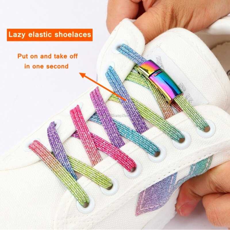 Tali Sepatu Magnetic Lazy Lace No Tie Shoelaces T10