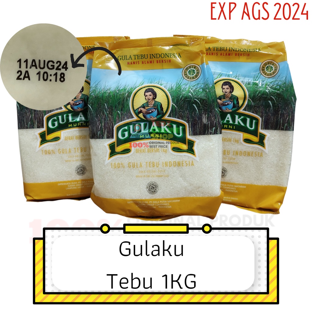 Gulaku Tebu Kuning 1 kg