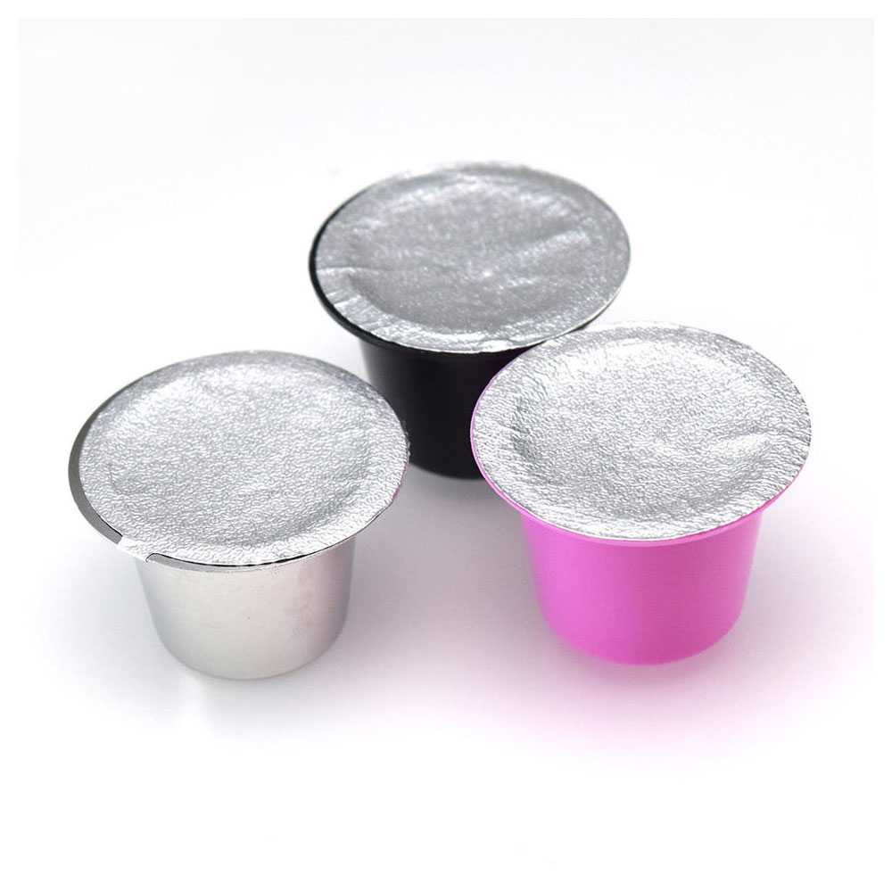 (BISA COD) FTIHSHP iCafilas Tutup Kapsul Nespresso Foil Lid Capsule Brewer 100PCS - ICF921