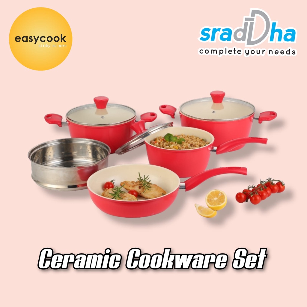 Ceramic Cookware set by Easycook