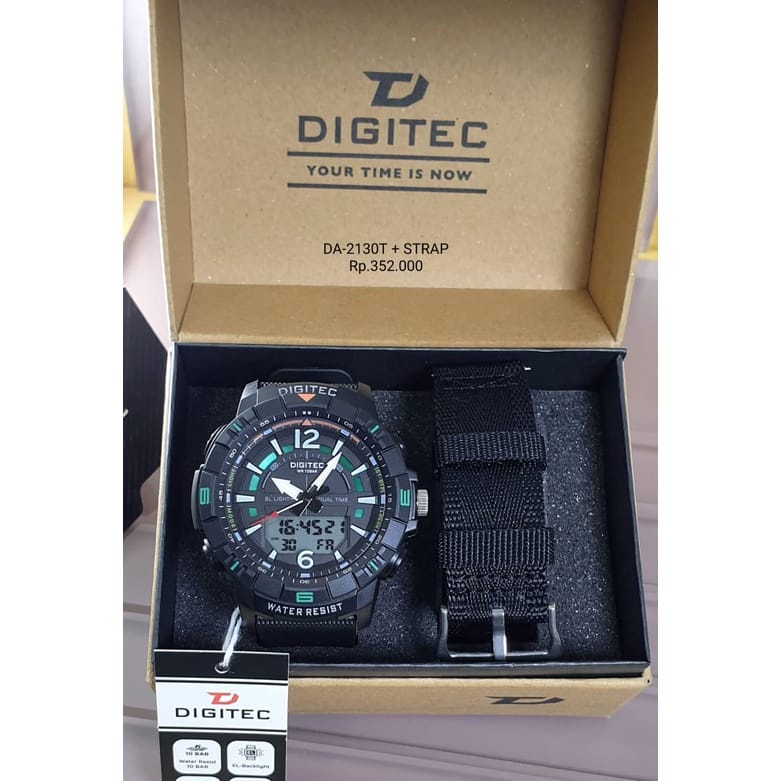 GARANSI ( BISA COD ) JAM TANGAN PRIA ORIGINAL DIGITEC DA-2130 DA2130 2130T 2130 / 2094 / 8100 DG