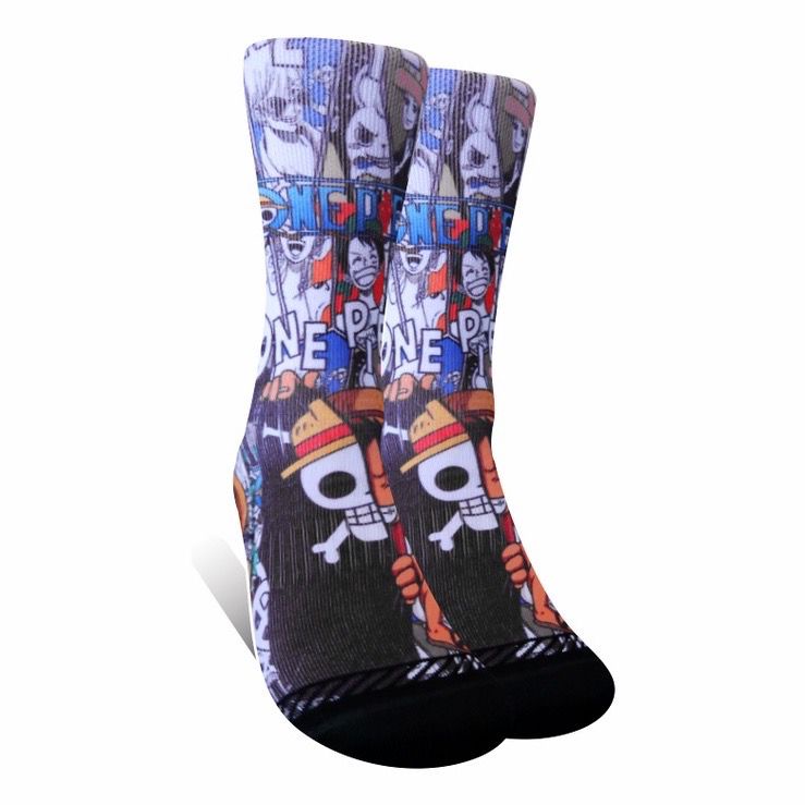 Kaos Kaki Motif Printing No F63